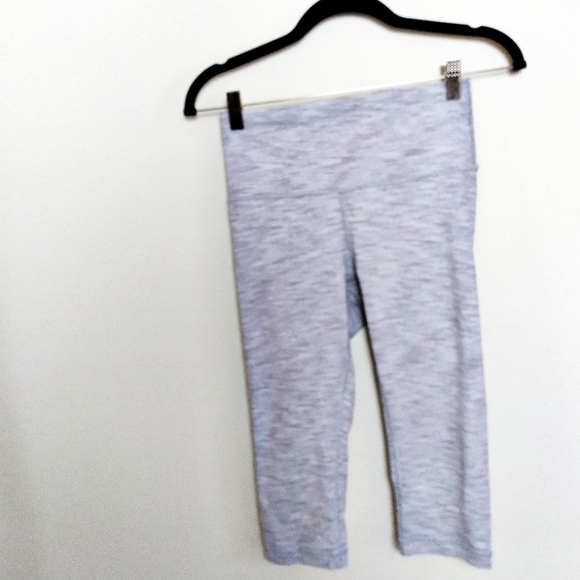 Lululemon Wunder Under Crop Hi Rise Space Dye Leggings - Picture 2 of 6